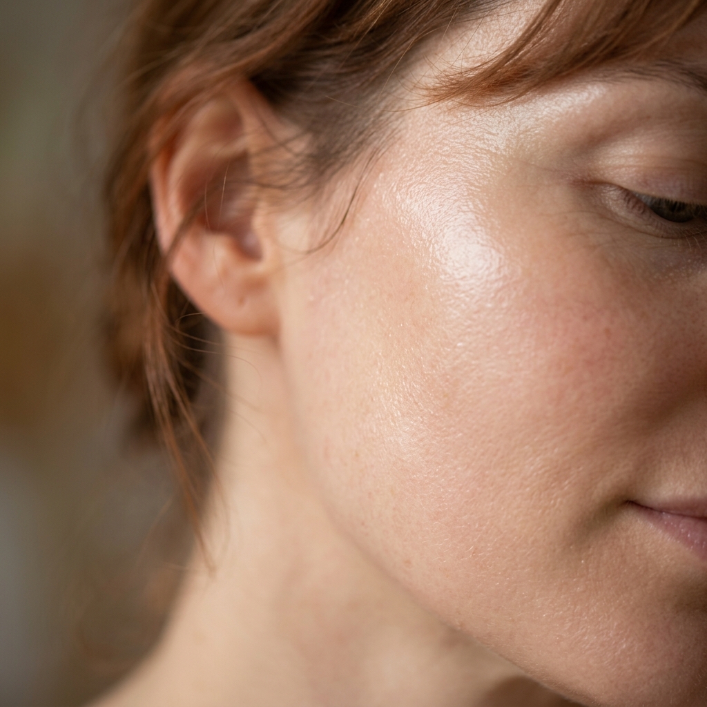 Skin after 4 weeks with AMAZIR oils